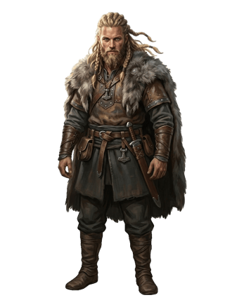 Ragnar Lothbrok transparent sprite