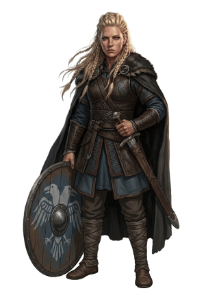 Lagertha transparent sprite
