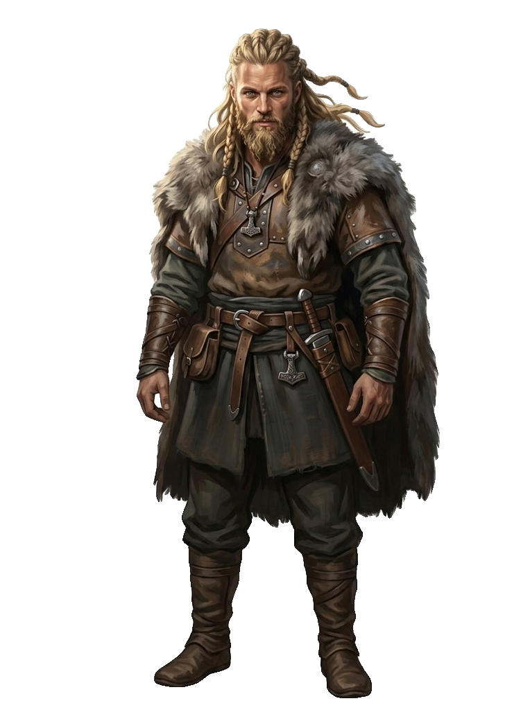 Ragnar Lothbrok transparent sprite