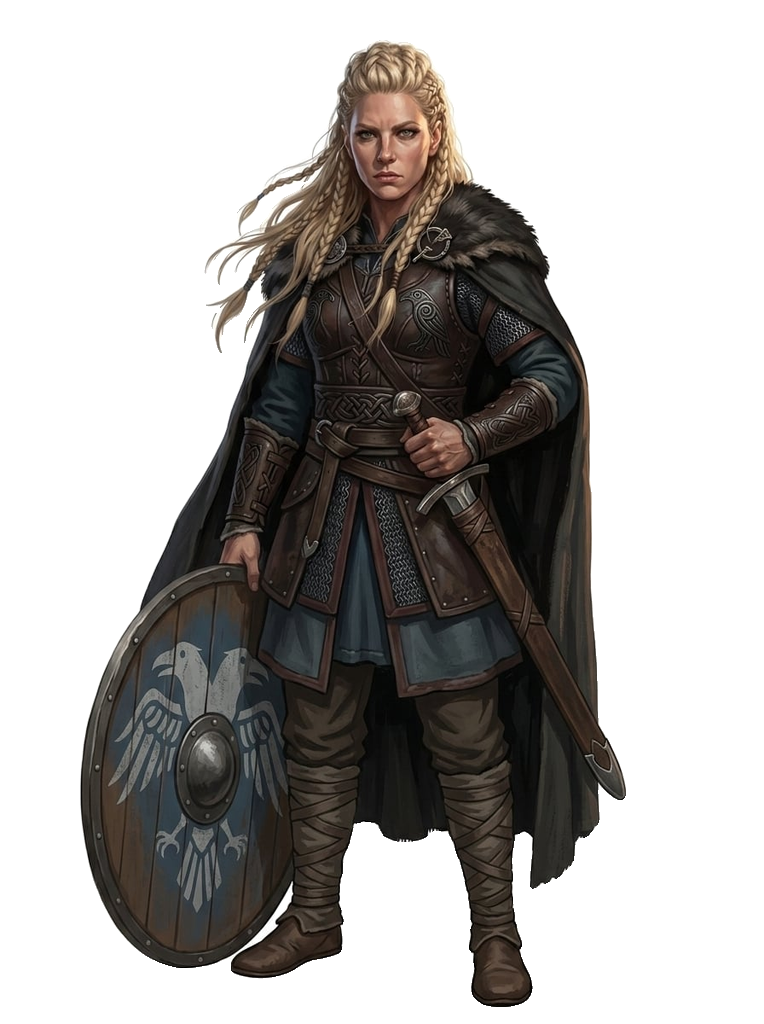 Lagertha transparent sprite