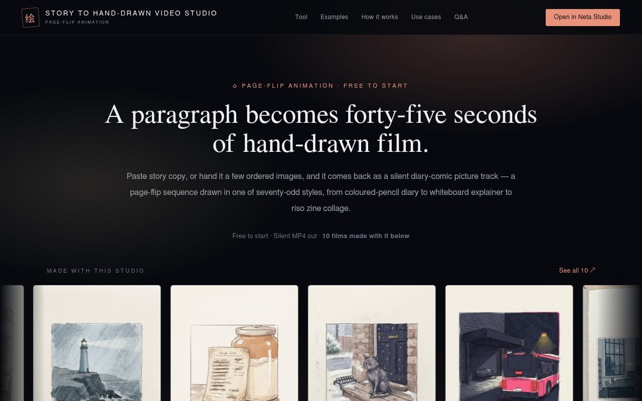 Renamed — moved to Story to Hand-Drawn Video Skill